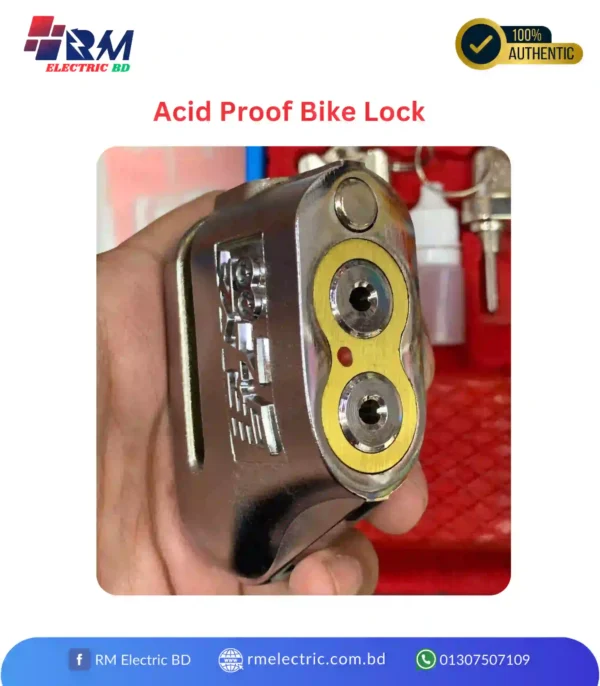 Bike Acid Proof Lock - 2 [RM ELECTRIC BD]