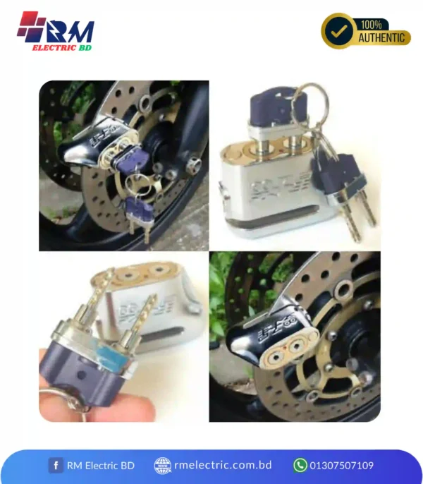 Bike Acid Proof Lock - 4 [RM ELECTRIC BD]