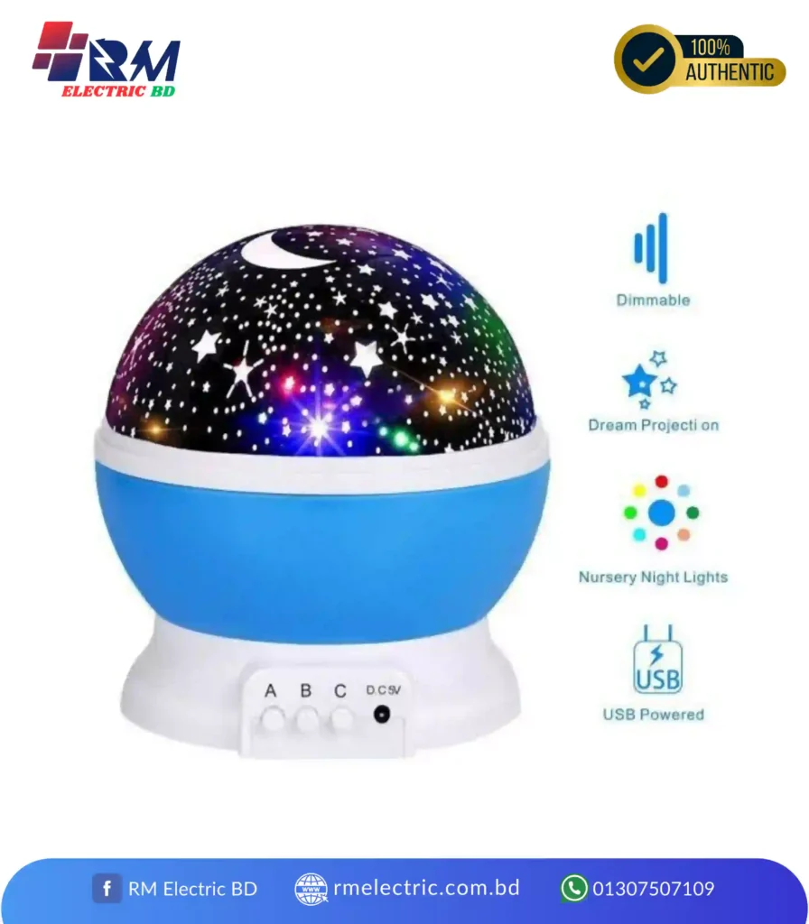 Stars Light Machine Star Master light Rotating Sky Colourful Light Starry sky night light ...