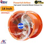 14 Inch Industrial Blower Fan with Copper Motor
