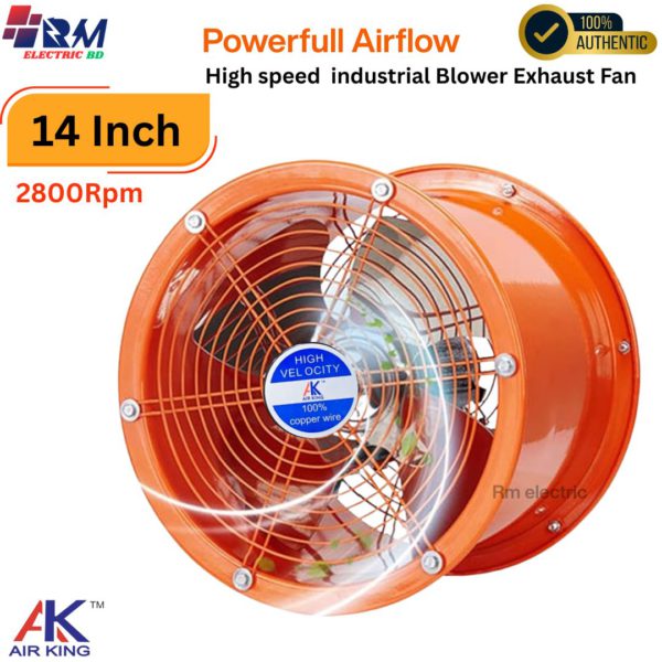 14 Inch Industrial Blower Fan with Copper Motor