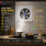 High speed metal steel exhaust fan for industrial and home ventilation