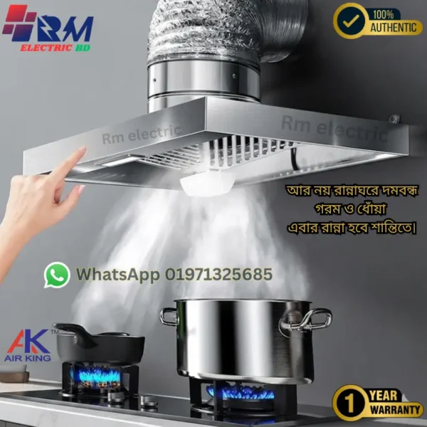 Premium Kitchen Hood Set with High Speed Suction Power